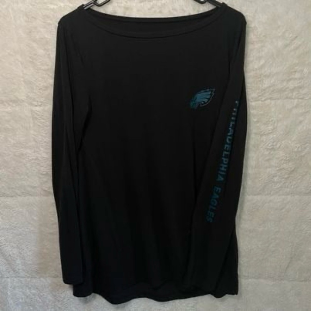 NFL Team Apparel Philadelphia Eagles Long Sleeve Tshirt Womens M